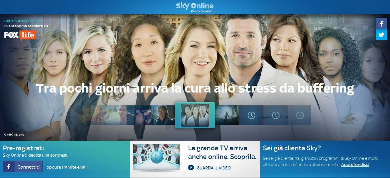 Sky presenta Sky Online | Digitale terrestre: Dtti.it