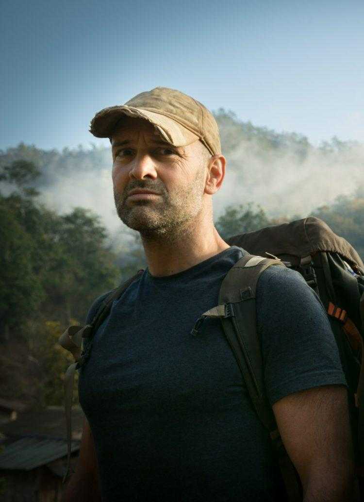 Ed Stafford and EJ Snyder in Thailand.