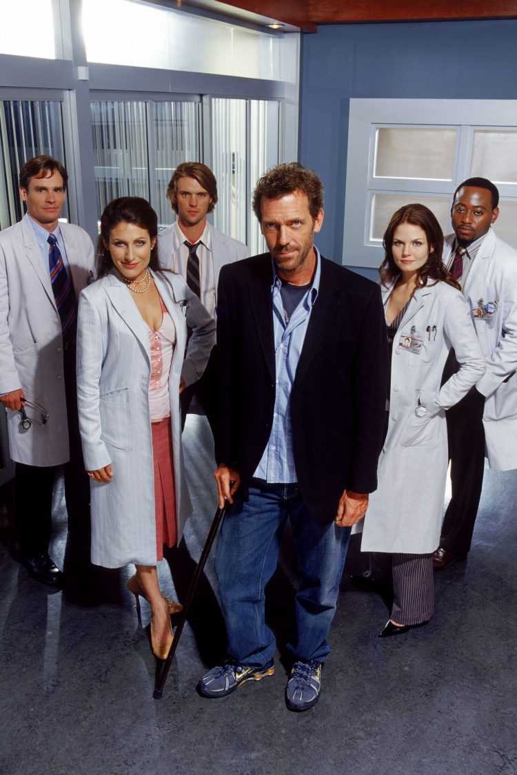 Tuesdays on FOX (9-10 p.m. ET)
HOUSE -- NBC Universal Television Studio -- Gallery -- Pictured: (l-r) Robert Sean Leonard as Dr. Jack Wilson, Lisa Edelstein as Dr. Lisa Cuddy, Jesse Spencer as Dr. Robert Chase, Hugh Laurie as Dr. Greg House, Jennifer Morrison as Dr. Allison Cameron, Omar Epps as Dr. Eric Foreman -- NBC Universal photo: Nigel Parry